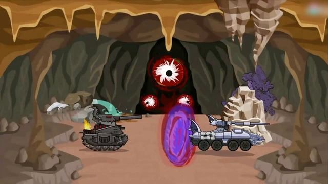 Левиафан В Логове Каменного Монстра | Мультики Про Танки смотреть онлайн