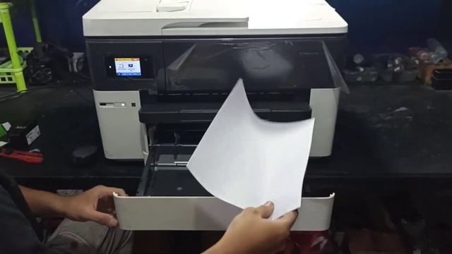Ganti Cartridge Printer HP 7740