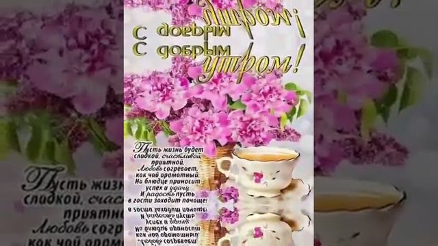 С добрым утром! Красивое, летнее видео! 🌼🌻🌷