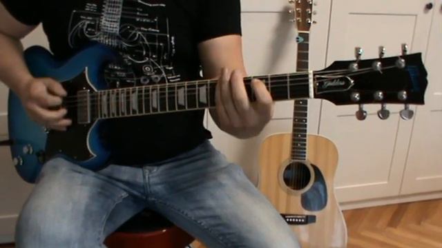 Gibson Goddess SG 2006 USA Skyburst Soundcheck смотреть онлайн