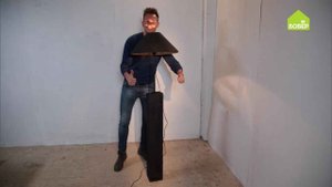 Дизайнерский торшер из бруса своими руками / Делаем стильный торшер из деревяшки