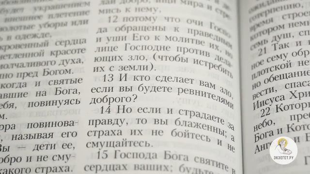 1 е Послание Петра  Глава 3  Священник Александр Сатомский  Библейский портал