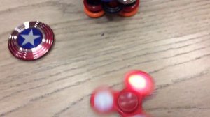 ОЧЕНЬ МНОГО СПИННЕРОВ крутим разные спиннеры светящиеся спиннеры хром спиннер fidget Spinner Chrom