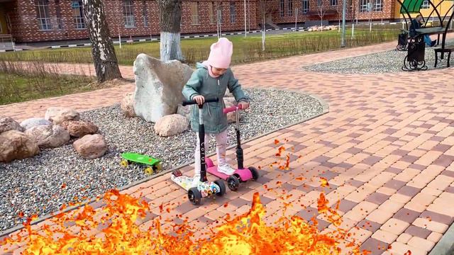 ПОЛ ЭТО ЛАВА ЧЕЛЛЕНДЖ 🌋 Floor is lava challenge