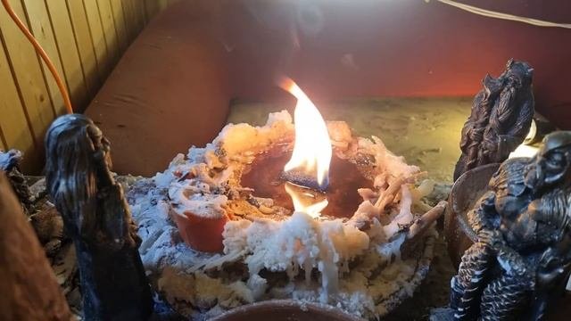 Очищение Огнем от Колдовства и Болезней.