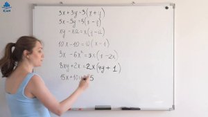 Как вынести общий множитель за скобки · Алгебра Математика 7 класс