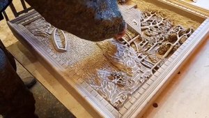 картина из дерева ручная работа, уникальная резьба по дереву.