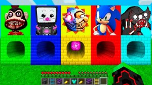 ВЫБЕРИ КРУГЛЫЙ ТОННЕЛЬ В МАЙНКРАФТ