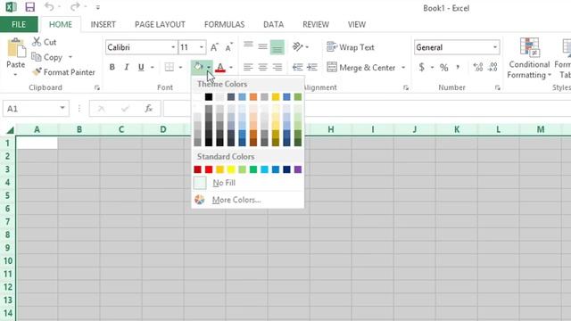 How to Change the Background Color in MS Excel : MIcrosoft Excel Tips смотреть онлайн