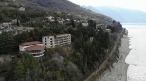 заброшенный Пансионат Гребешок. Абхазия