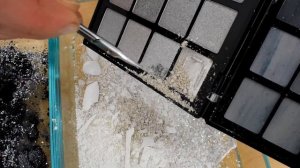 Black vs White  - Mixing Makeup Eyeshadow Into Slime ASMR 280 Satisfying Slime Video