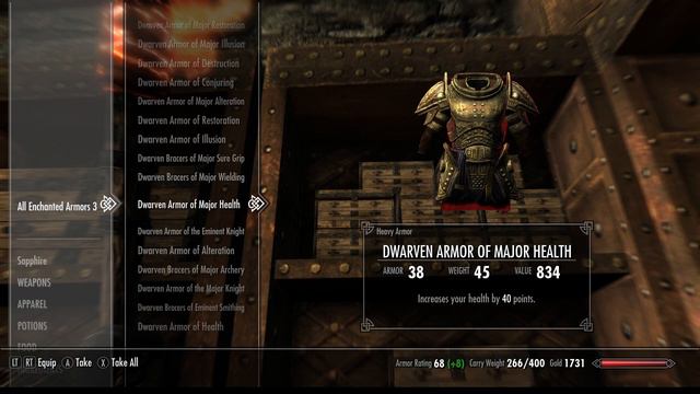 Dwarven Armor of Major Health смотреть онлайн