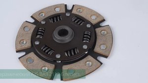 диск сцепления керамический AJS ВАЗ 2112 6 лепестков, демпфер, металлокерамика