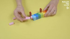 Как построить подставку для телефона из кубиков LEGO?