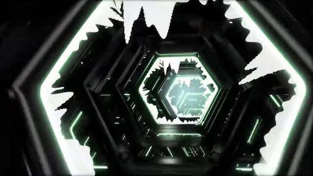№002 Текст Hexagon Tunnel Music Visualizer смотреть онлайн