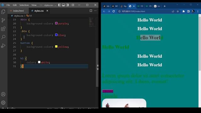 #13 CSS Selector Specificity  [Pidgin English]