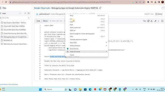 Debugging Apps on Google Kubernetes Engine | #GSP736 #shorttrick смотреть онлайн