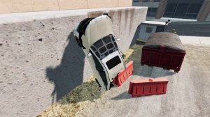 Полет с крыши в BeamNG.drive