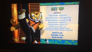Kung Fu Panda 2 (2011/2016) DVD Menu Walkthrough