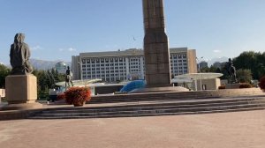 Любимый город Алматы. Новая площадь во время карантина.