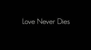 Love Never Dies - Rachel Elizabeth