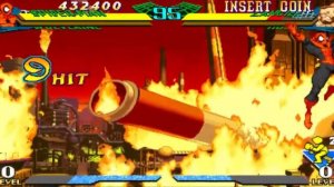 Marvel Super Heroes VS Street Fighter - Spider-Man/Wolverine - Expert Difficulty Playthrough