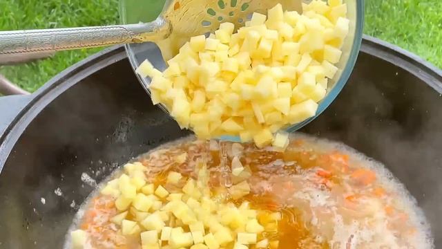 Українська кухня: Козацький куліш! Як готують на Полтавщині!