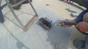 Пескоструй суппорта ATE