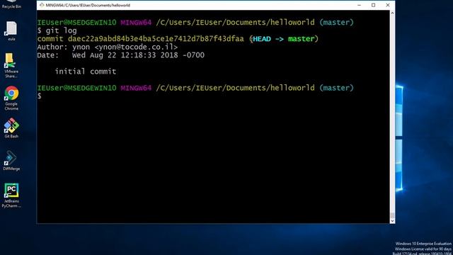 קורס git פרק ראשון שיעור 4 - פרויקט גיט ראשון смотреть онлайн