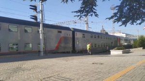 Отправление поезда "Таврия" сообщением Симферополь - Москва