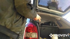 Установка камеры заднего вида на Хендай Туссан