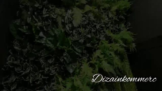 Стена из искусственных растений смотреть онлайн