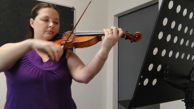 G.P. Telemann Fantasie no. 1 for violin - Grave смотреть онлайн