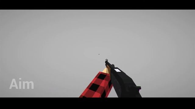 Low Poly FPS Arms - Lever Action Rifle Animation Test смотреть онлайн
