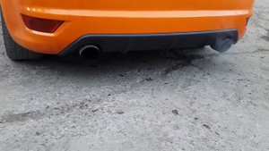 Ford focus st звук выхлопа mg race