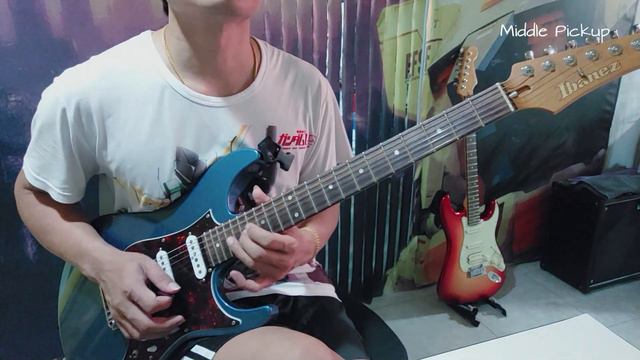 Ibanez AZ2204N VS Fender American Deluxe [Clean Sound] смотреть онлайн