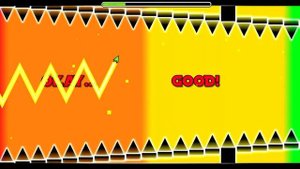 прошол уровень со стрелочкой в гд