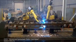 Robot welding of formwork