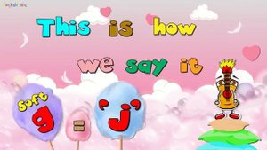 Soft g / Sounds like 'j' / Phonics Song