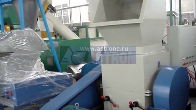 Дробилка для пластика и труб совмещенная | www.astronc.ru