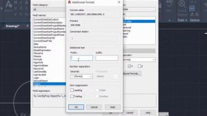 How to display northing and easting in AutoCAD
