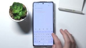 Как включить ряд цифр на клавиатуре Xiaomi 11T / Цифры раскладки Xiaomi 11T
