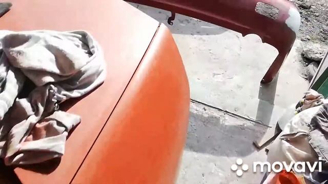 Покраска 21 года. Проэкт ДРАКОН. Грунтуем все детали кузова!! смотреть онлайн