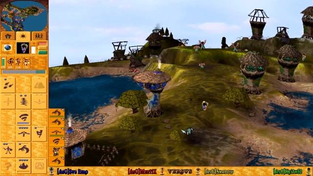 Populous: The Beginning Multiplayer Gameplay - Sub Zero | Mentix | Shadow | Keith52 - 2v2 PP смотреть онлайн