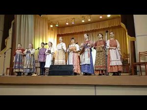 Песня "Ой с вечера с полуночи...". Детский казачий фольклорный ансамбль.