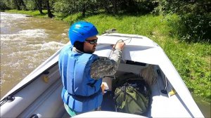 Первопроход реки Она. 2020 год.