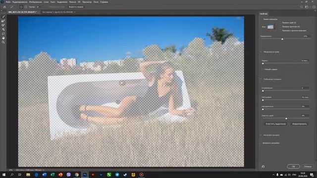 Adobe Photoshop: лассо, прямоугольная и овальная области, быстрое выделение, волшебная палочка ч. 2 смотреть онлайн