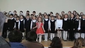 "Самая счастливая". Младший хор Зеленодольской ДМШ 2009 год