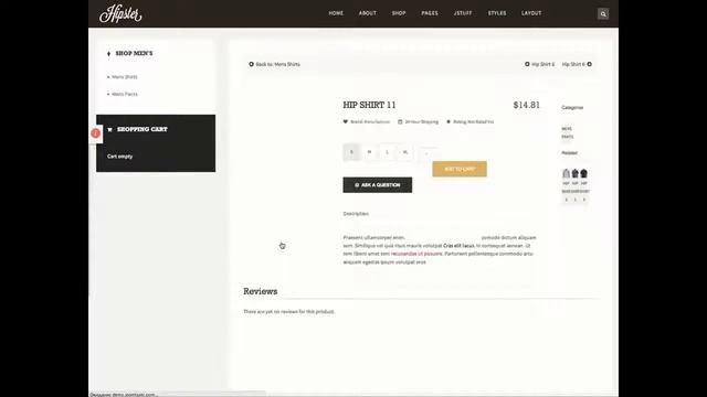 ☛ Создание сайта интернет-магазина. Как выглядит сайт интернет-магазина одежды и обуви?