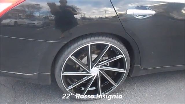 Rimtyme Richmond 2014 Nissan Maxima with 22" Rosso Insignia's wrapped in Lexani 235/30/22 смотреть онлайн